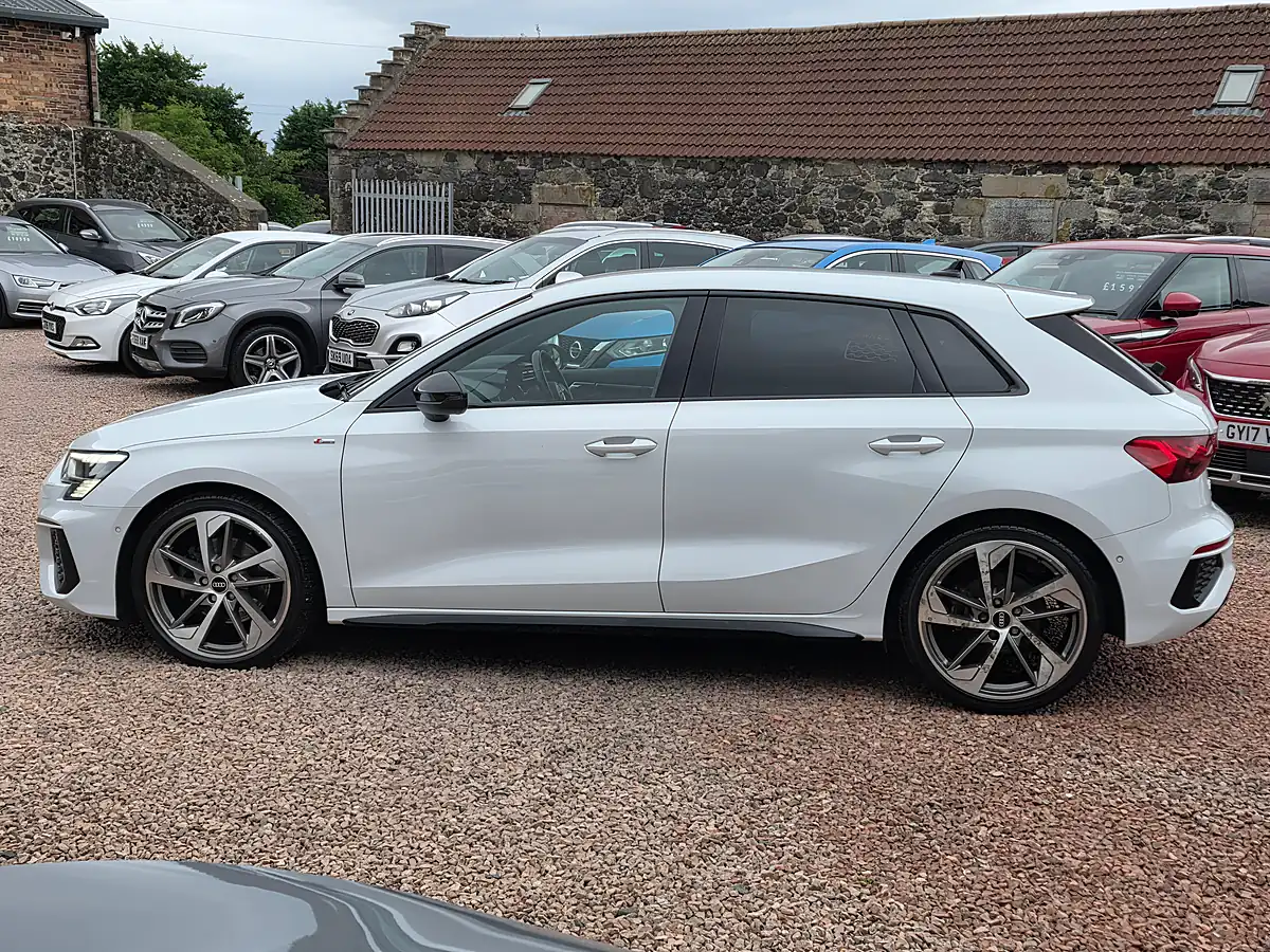 Used 2021 Audi A3 Edition 1 Sportback Glacier White Metallic - Interior and Exterior details 14