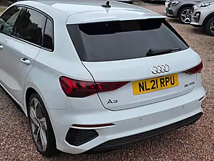 Used 2021 Audi A3 Edition 1 Sportback Glacier White Metallic - Interior and Exterior details 16