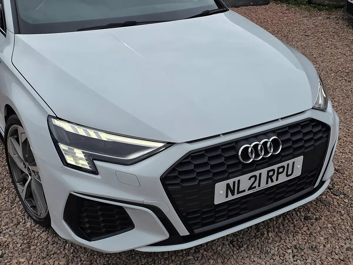 Used 2021 Audi A3 Edition 1 Sportback Glacier White Metallic - Interior and Exterior details 2
