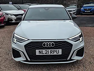 Used 2021 Audi A3 Edition 1 Sportback Glacier White Metallic - Interior and Exterior details 3