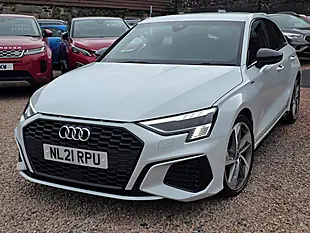 Used 2021 Audi A3 Edition 1 Sportback Glacier White Metallic - Interior and Exterior details 5