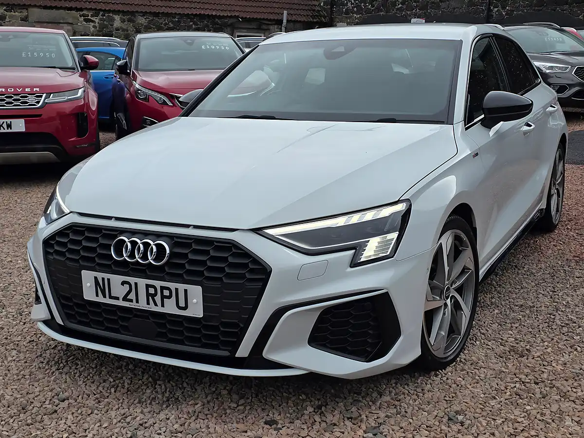 Used 2021 Audi A3 Edition 1 Sportback Glacier White Metallic - Interior and Exterior details 5