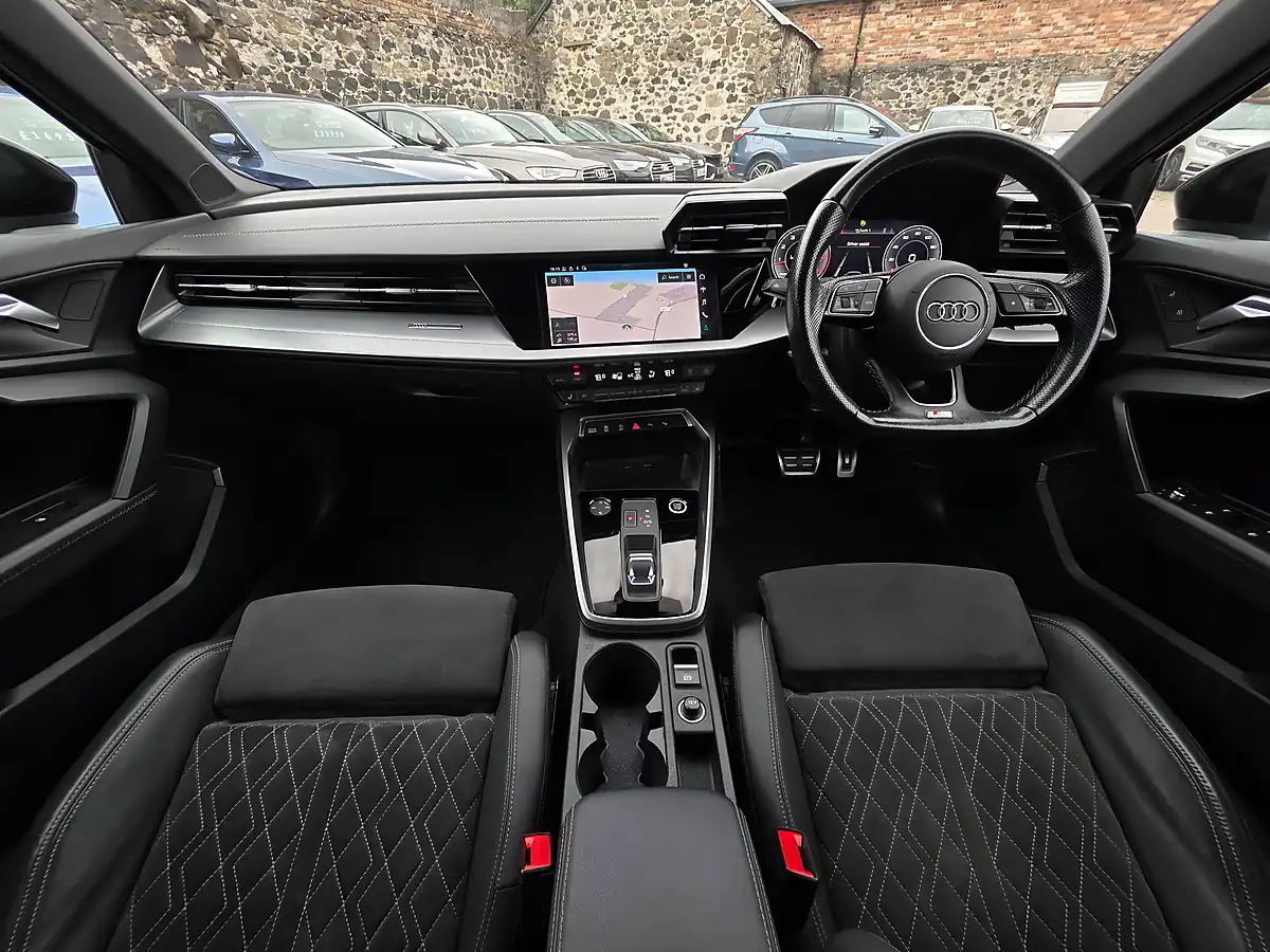 Used 2021 Audi A3 Edition 1 Sportback Glacier White Metallic - Interior and Exterior details 7