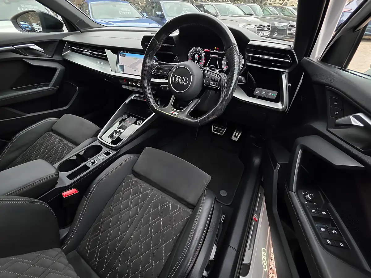 Used 2021 Audi A3 Edition 1 Sportback Glacier White Metallic - Interior and Exterior details 8