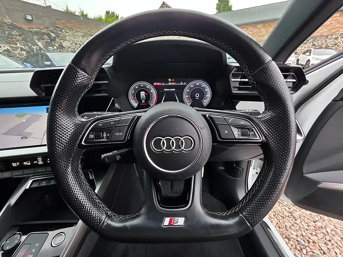 Used 2021 Audi A3 Edition 1 Sportback Glacier White Metallic - Interior and Exterior details 9
