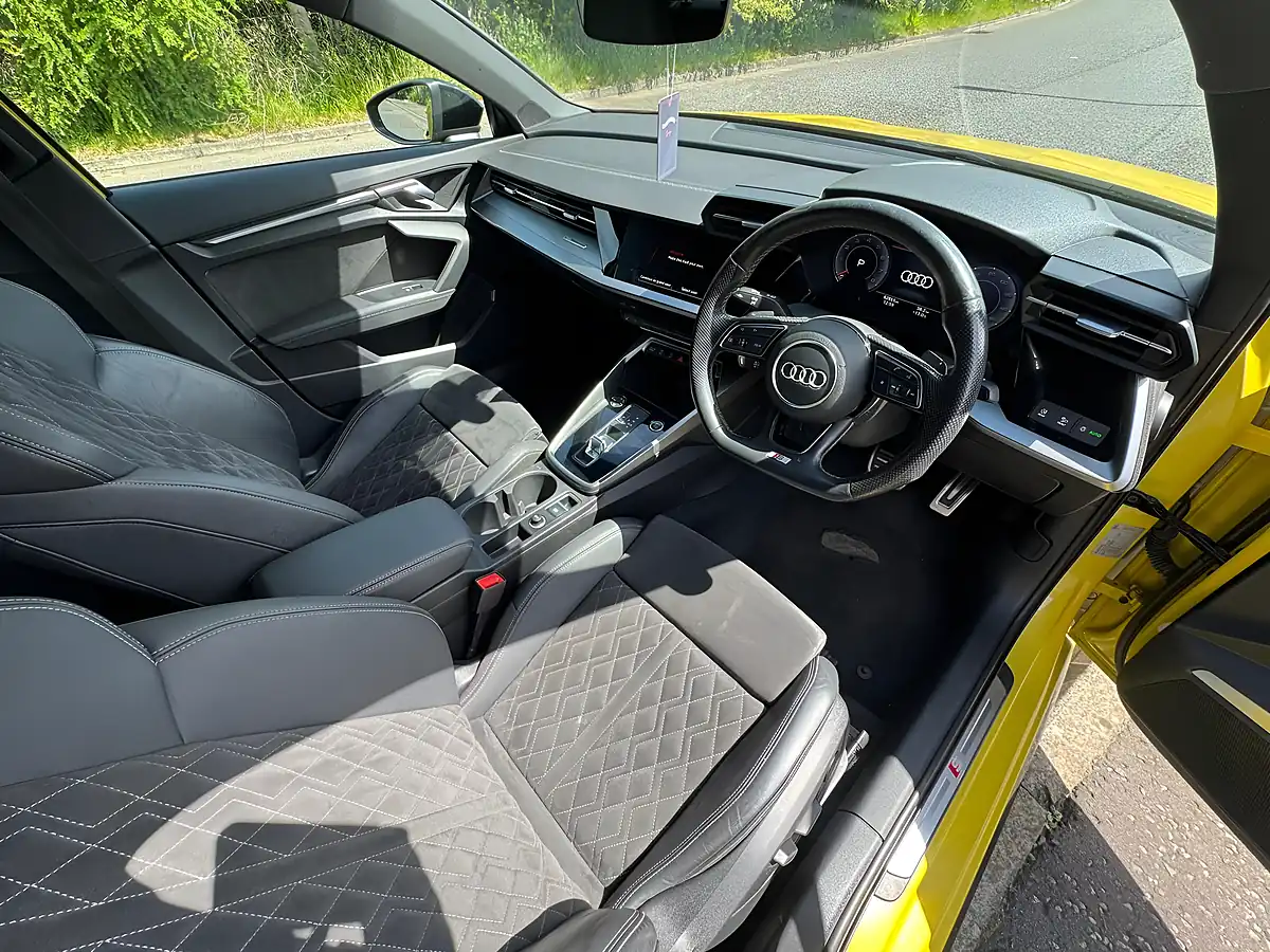 Used 2021 Audi A3 Edition 1 Yellow - Interior and Exterior details 17