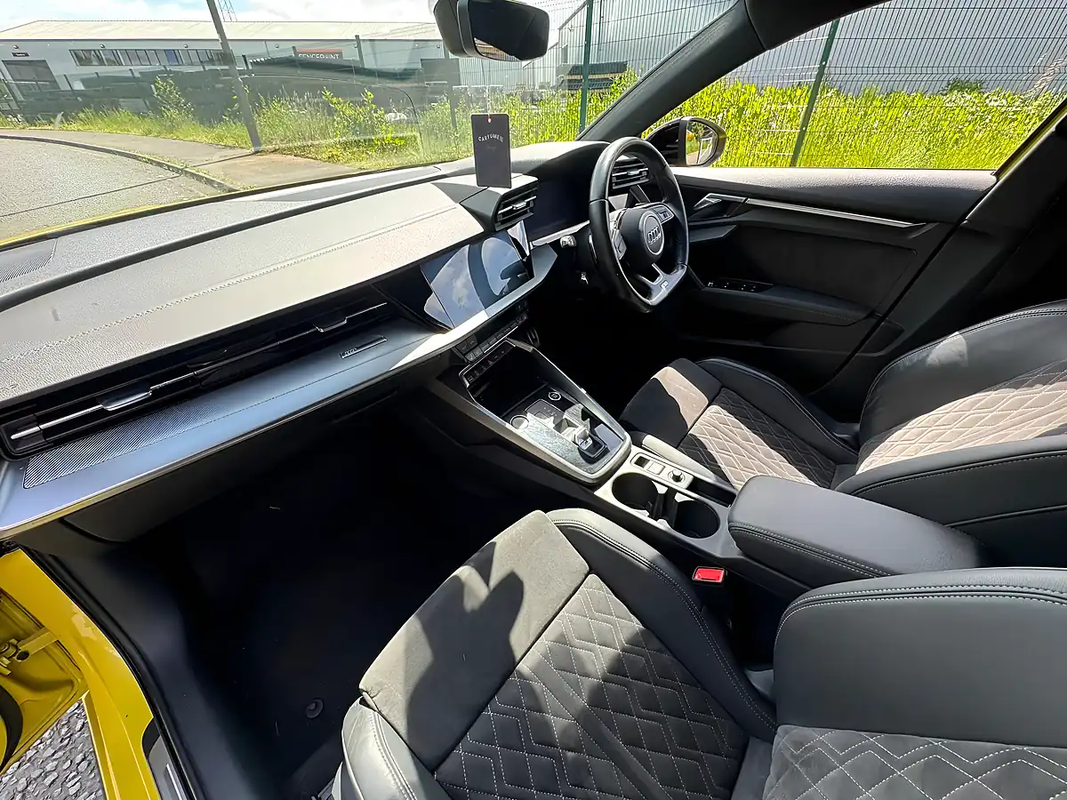 Used 2021 Audi A3 Edition 1 Yellow - Interior and Exterior details 19