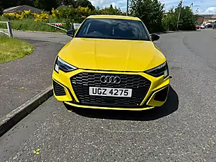 Used 2021 Audi A3 Edition 1 Yellow - Interior and Exterior details 2