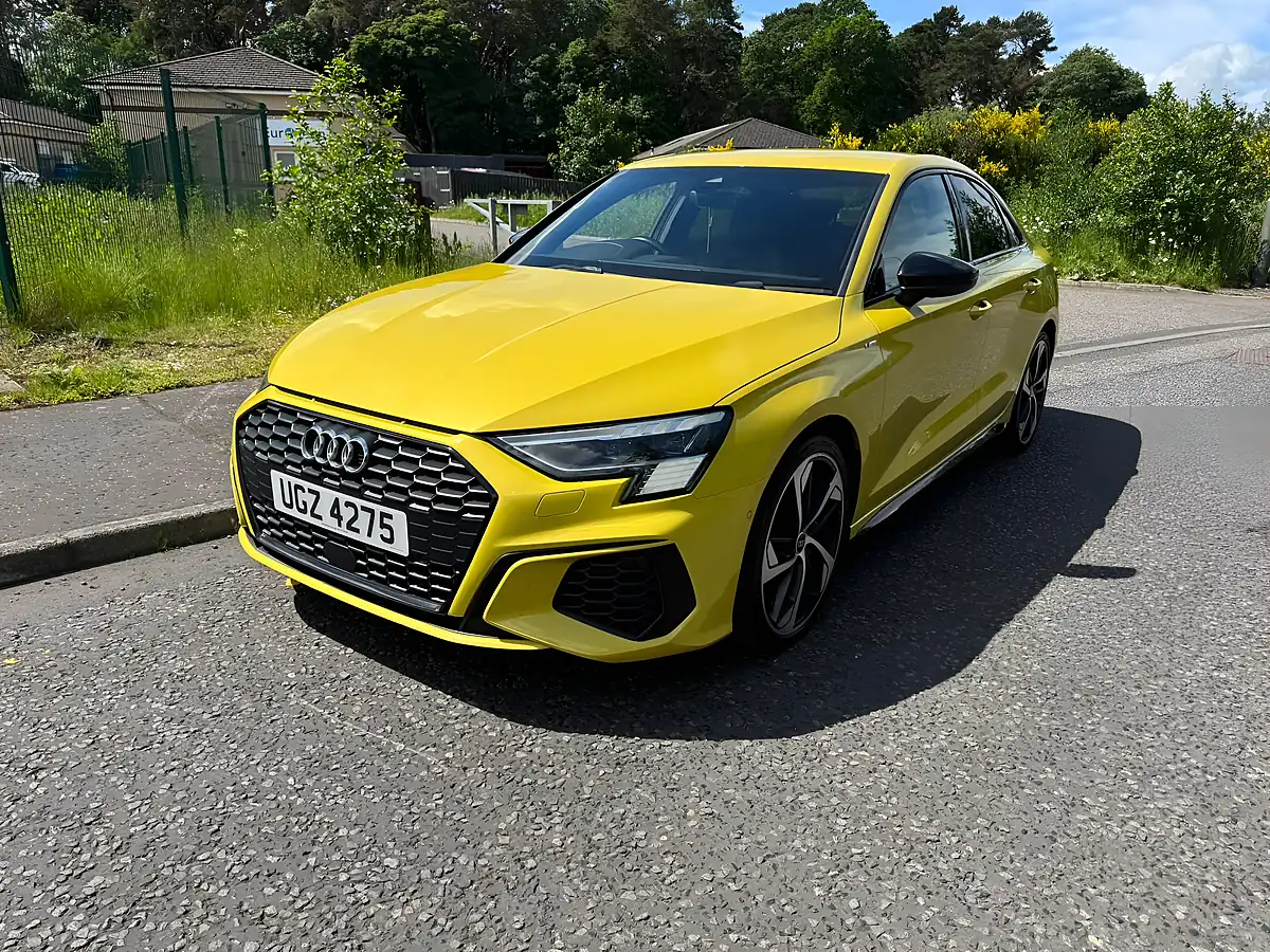 Used 2021 Audi A3 Edition 1 Yellow - Interior and Exterior details 3