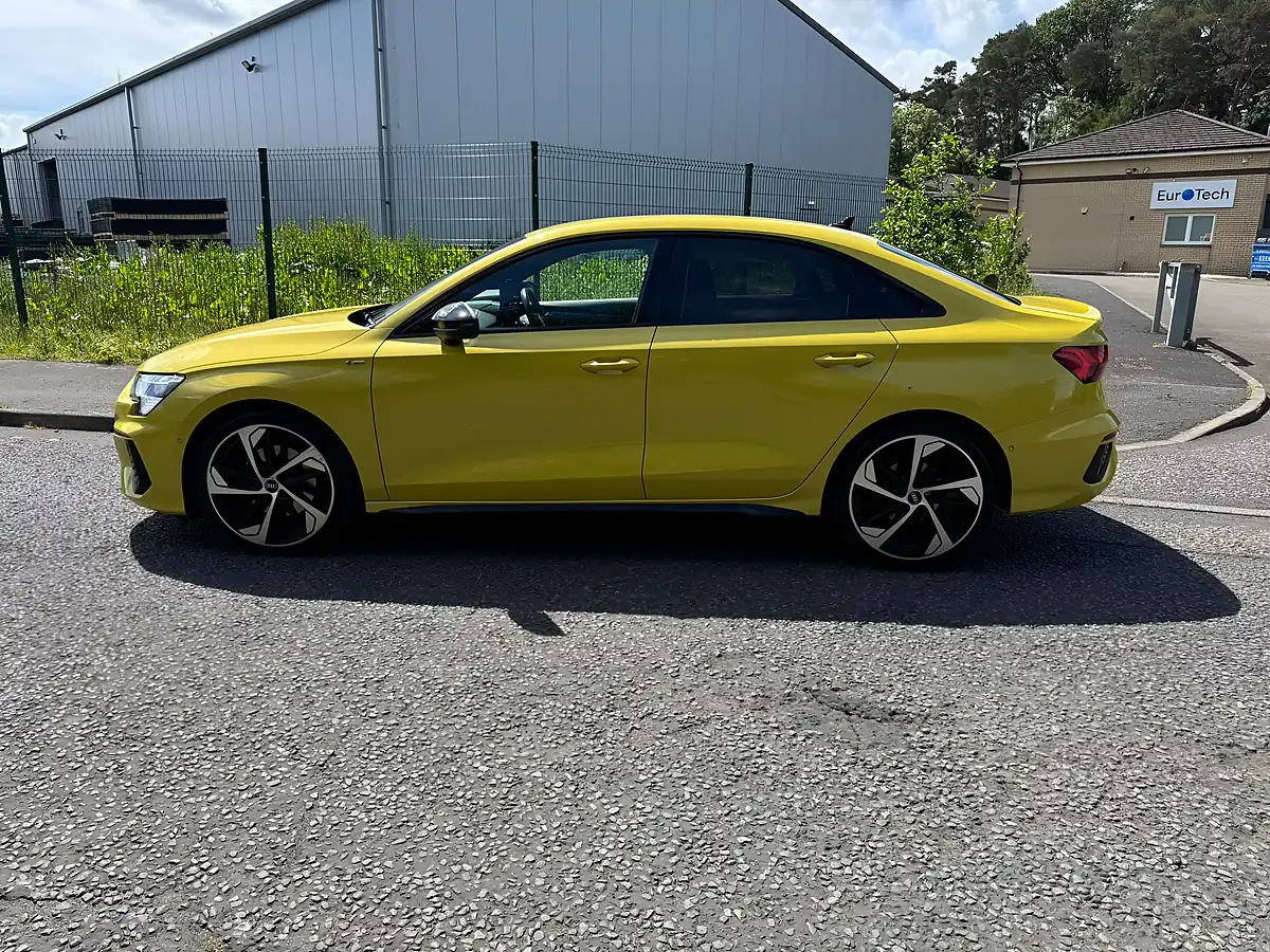 Used 2021 Audi A3 Edition 1 Yellow - Interior and Exterior details 4