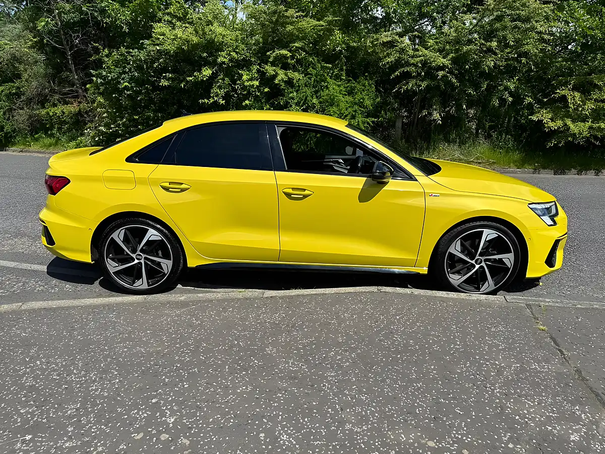 Used 2021 Audi A3 Edition 1 Yellow - Interior and Exterior details 5