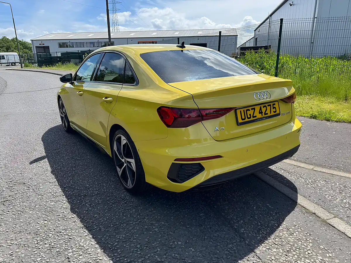 Used 2021 Audi A3 Edition 1 Yellow - Interior and Exterior details 6