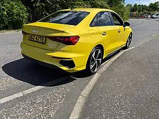Used 2021 Audi A3 Edition 1 Yellow - Interior and Exterior details 9