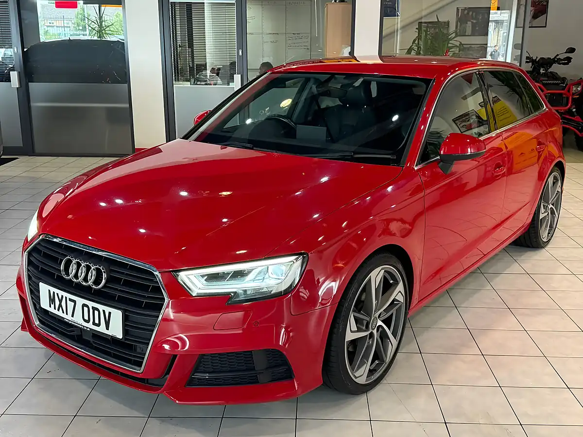 Used 2021 Audi A3 Red - Interior and Exterior details 4