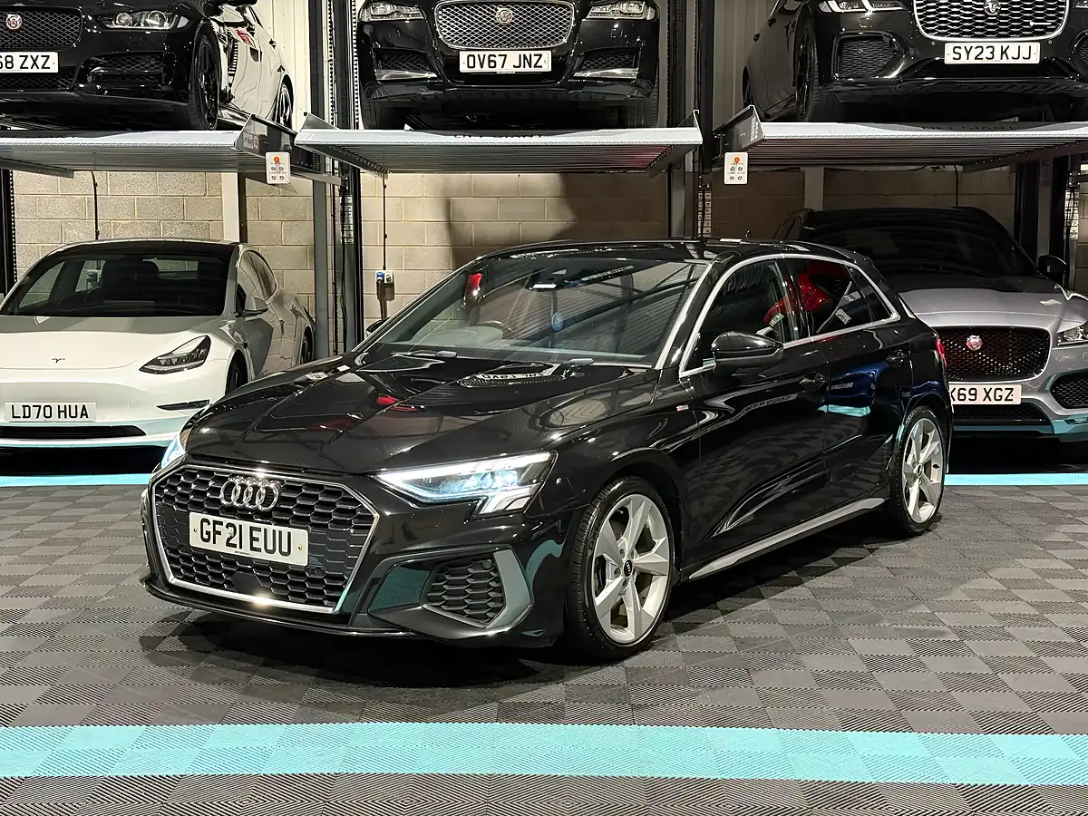 Used 2021 Audi A3 S Line Black - Interior and Exterior details 5