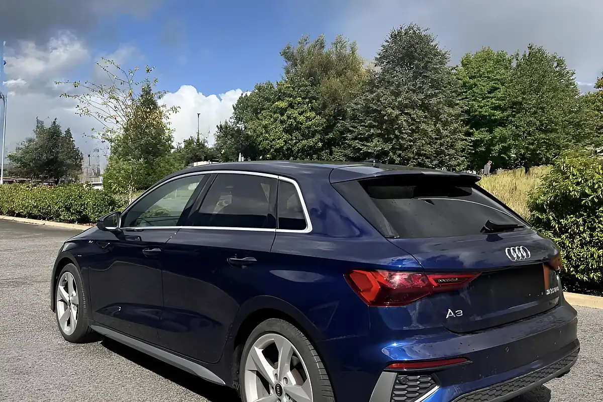 Used 2021 Audi A3 S Line Blue - Interior and Exterior details 3