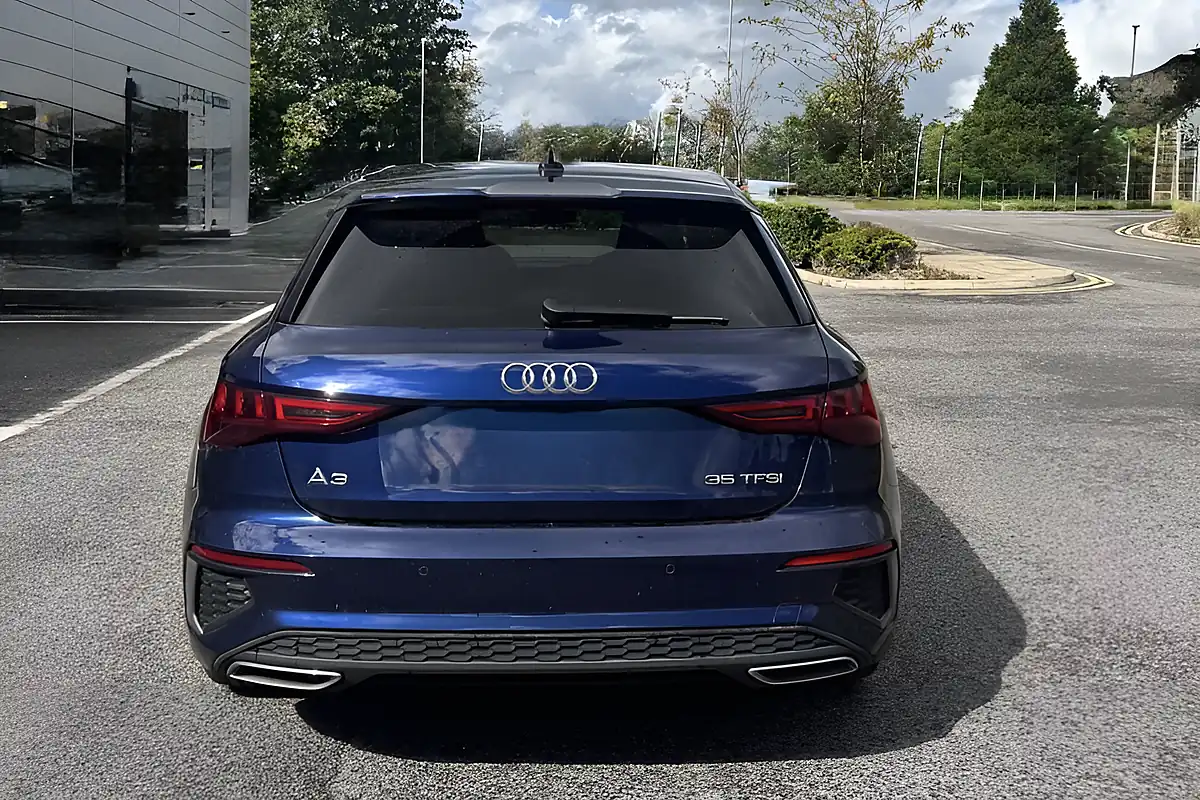 Used 2021 Audi A3 S Line Blue - Interior and Exterior details 4