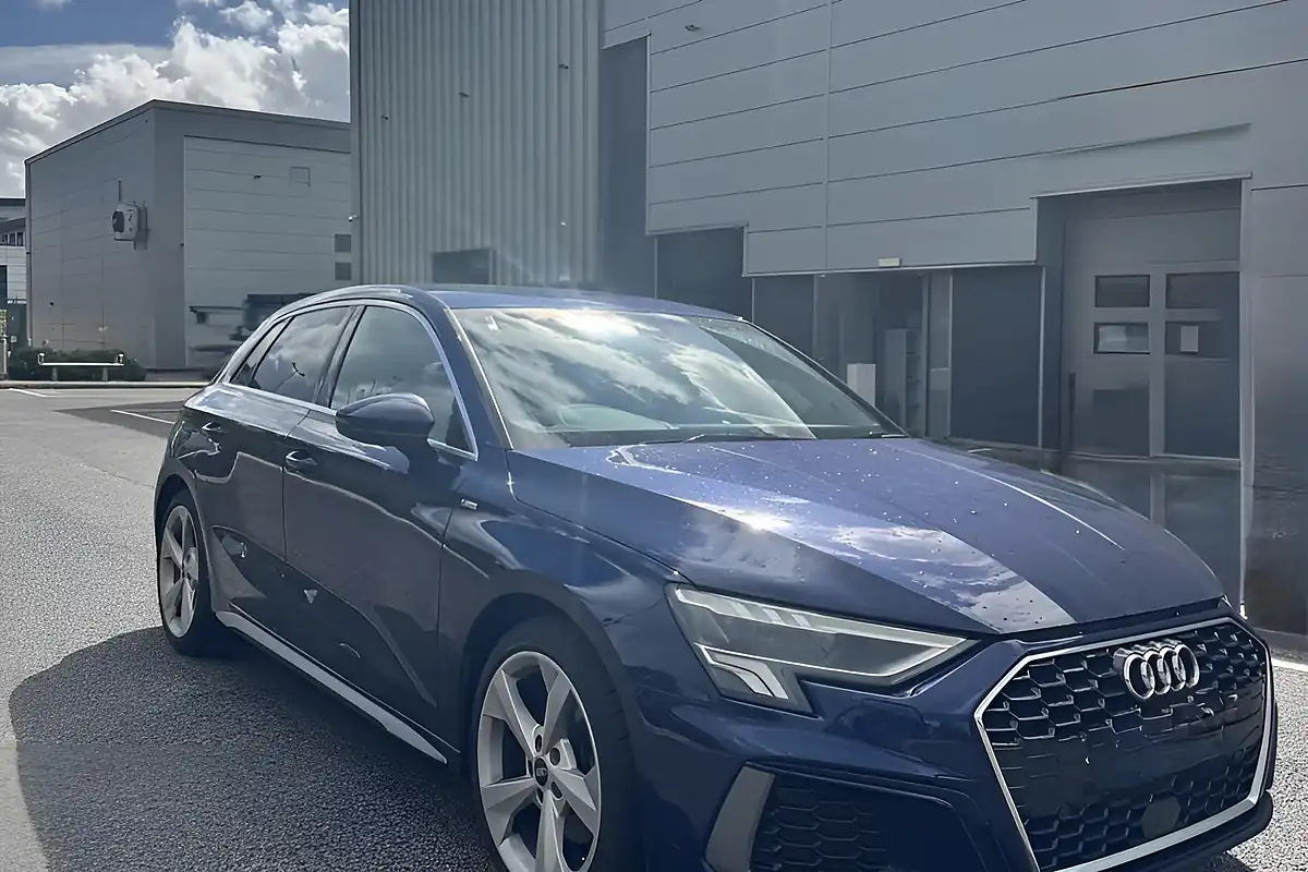 Used 2021 Audi A3 S Line Blue - Interior and Exterior details 6