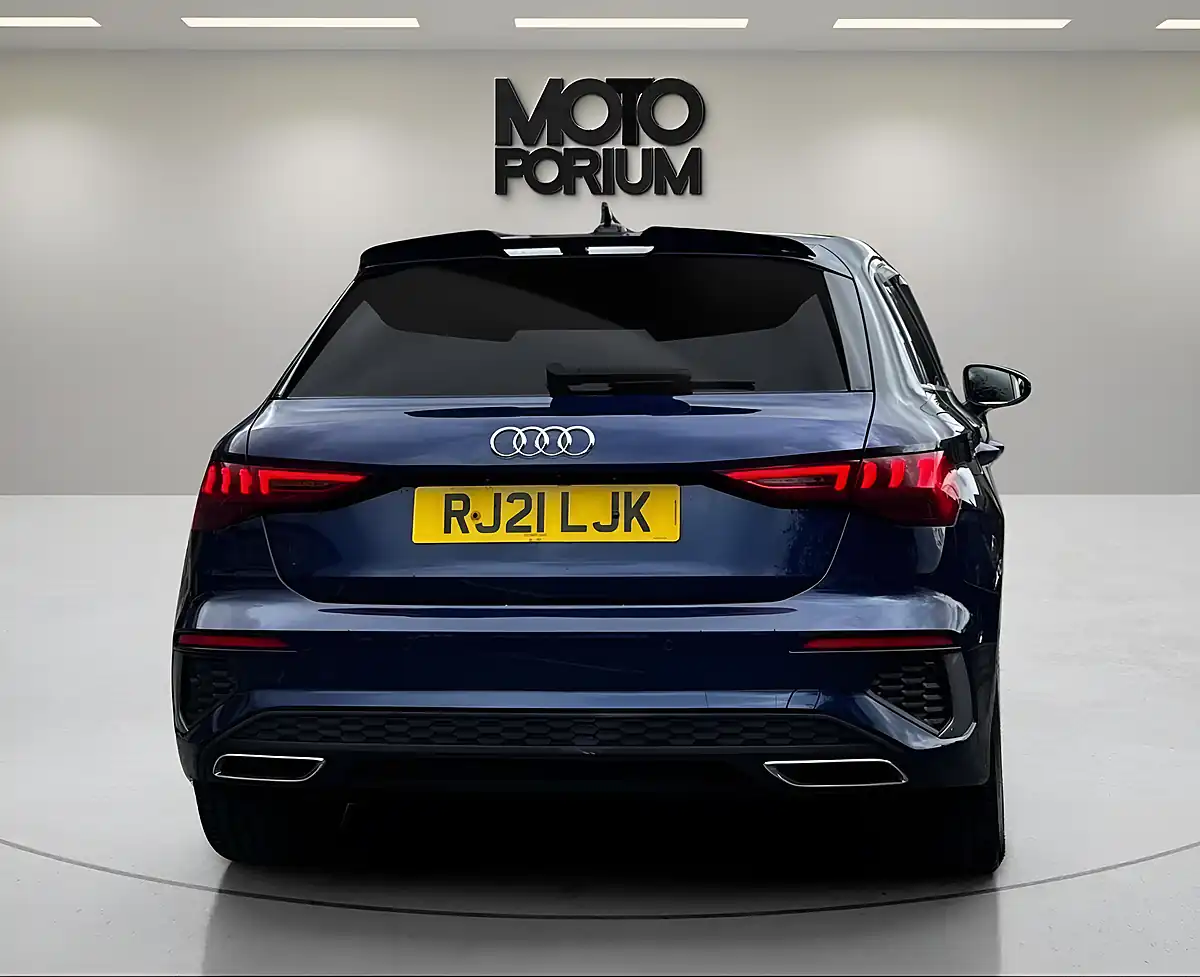 Used 2021 Audi A3 S Line Blue - Interior and Exterior details 10