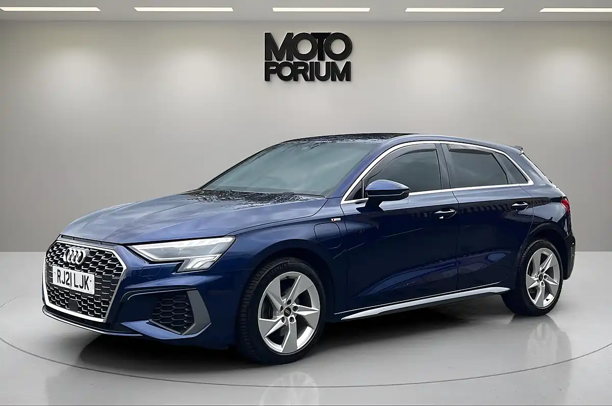 Used 2021 Audi A3 S Line Blue - Interior and Exterior details 2