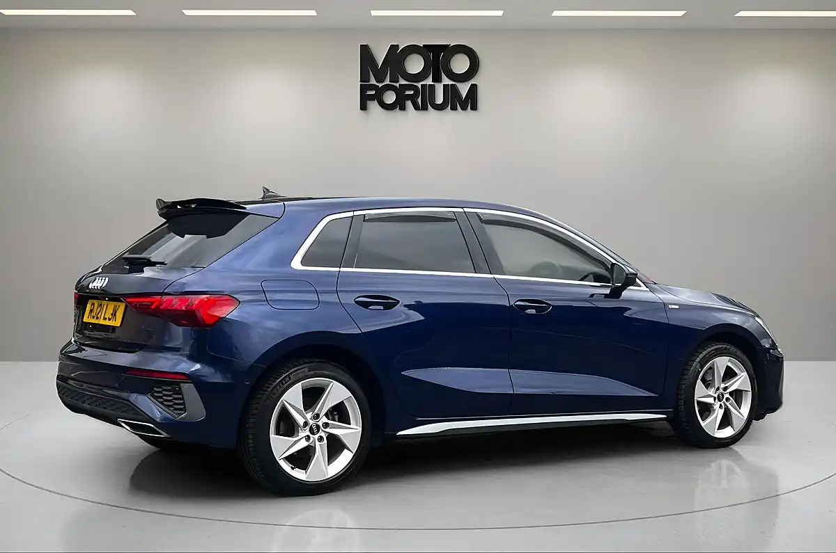 Used 2021 Audi A3 S Line Blue - Interior and Exterior details 20