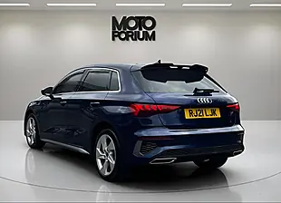 Used 2021 Audi A3 S Line Blue - Interior and Exterior details 6