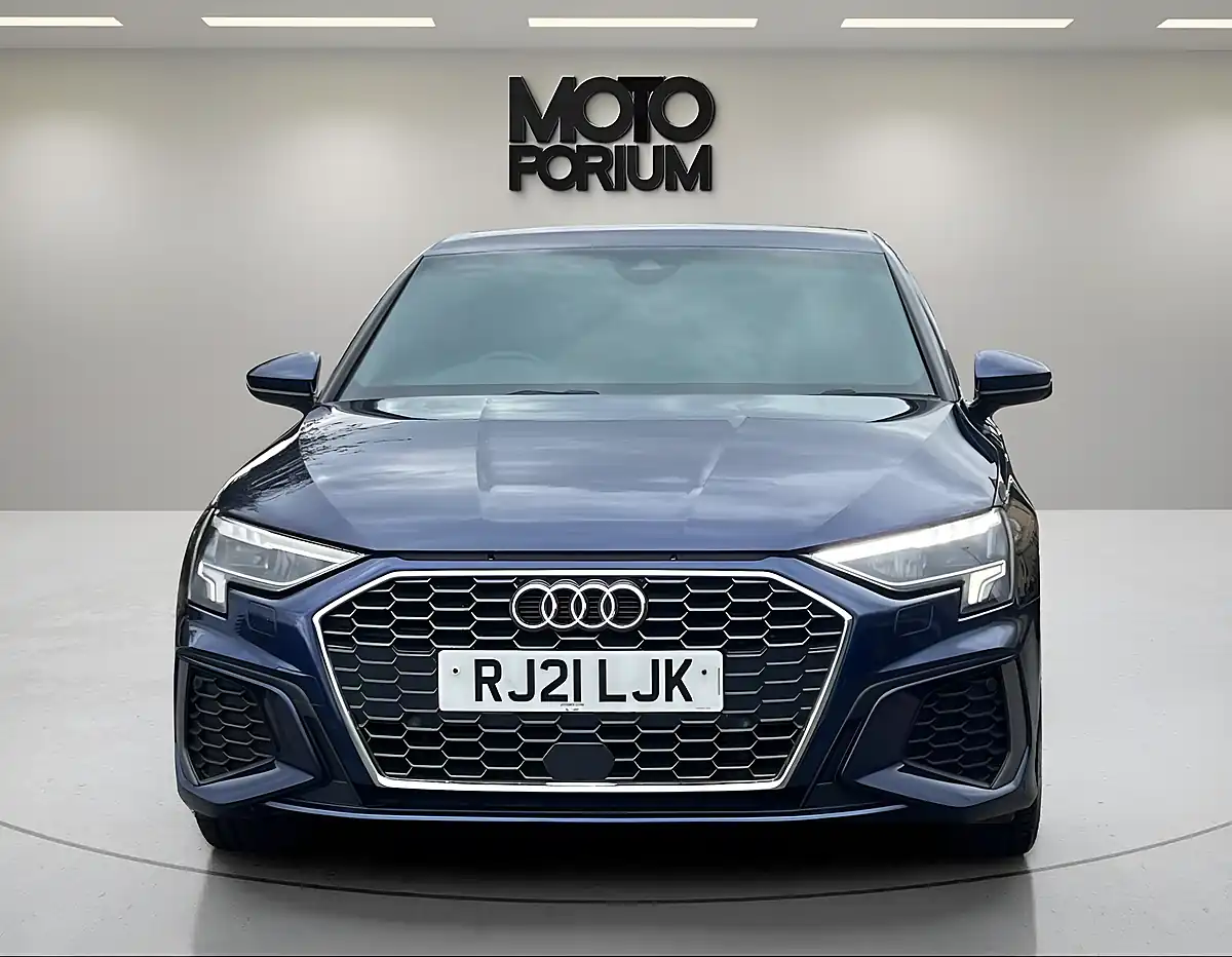Used 2021 Audi A3 S Line Blue - Interior and Exterior details 8