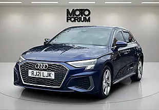 Used 2021 Audi A3 S Line Blue - Interior and Exterior details 9