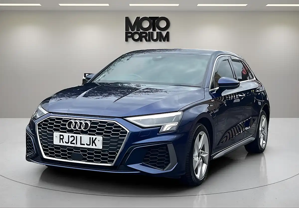 Used 2021 Audi A3 S Line Blue - Interior and Exterior details 9