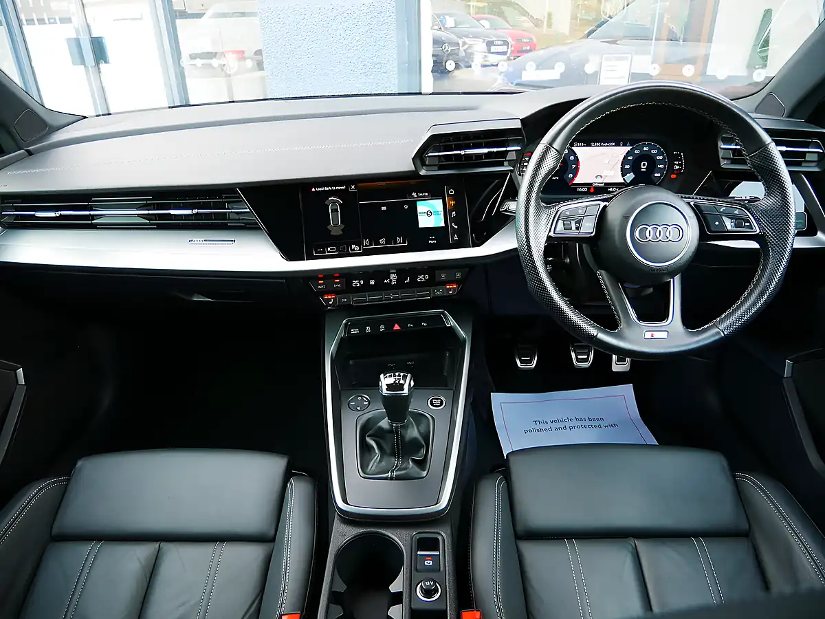 Used 2021 Audi A3 S Line Daytona Grey - Interior and Exterior details 13