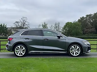 Used 2021 Audi A3 S Line Grey - Interior and Exterior details 3