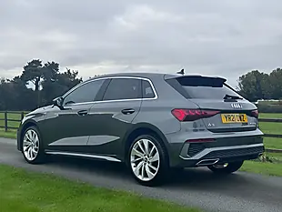 Used 2021 Audi A3 S Line Grey - Interior and Exterior details 6