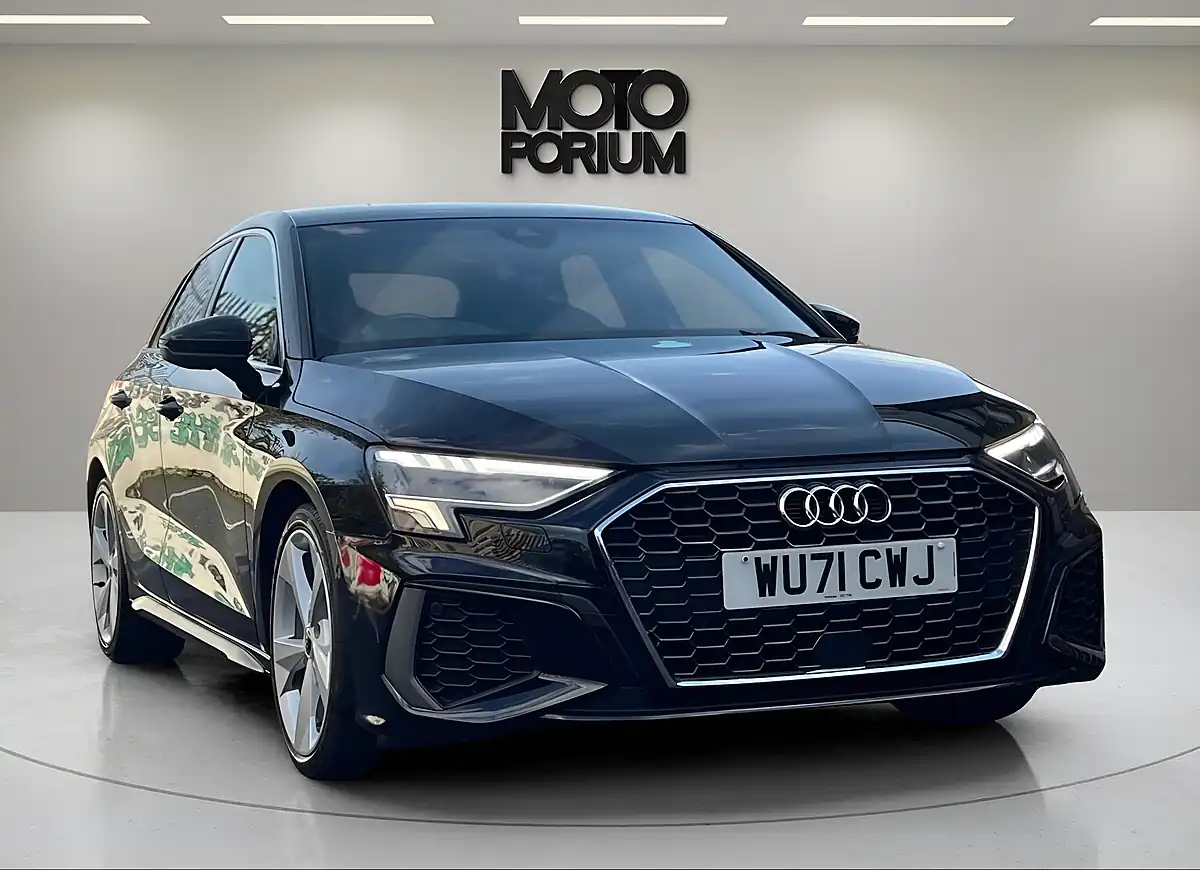 Used 2021 Audi A3 S Line Sportback Black - Interior and Exterior details 3