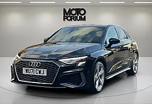 Used 2021 Audi A3 S Line Sportback Black - Interior and Exterior details 4