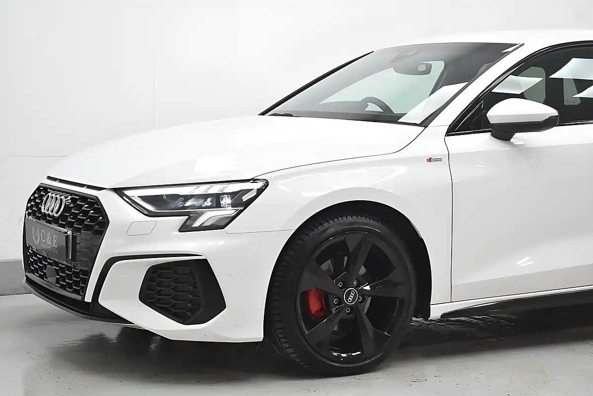 Used 2021 Audi A3 S Line White - Interior and Exterior details 3