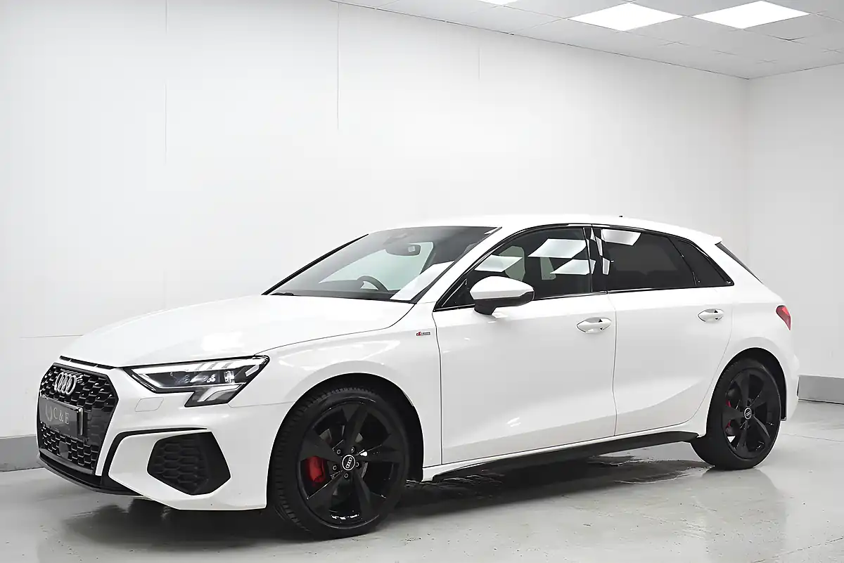 Used 2021 Audi A3 S Line White - Interior and Exterior details 4