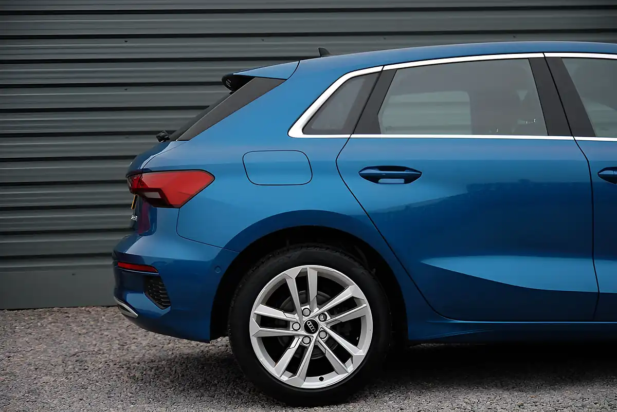 Used 2021 Audi A3 Sport Blue - Interior and Exterior details 14