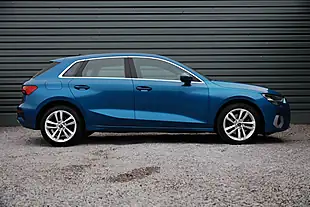 Used 2021 Audi A3 Sport Blue - Interior and Exterior details 4