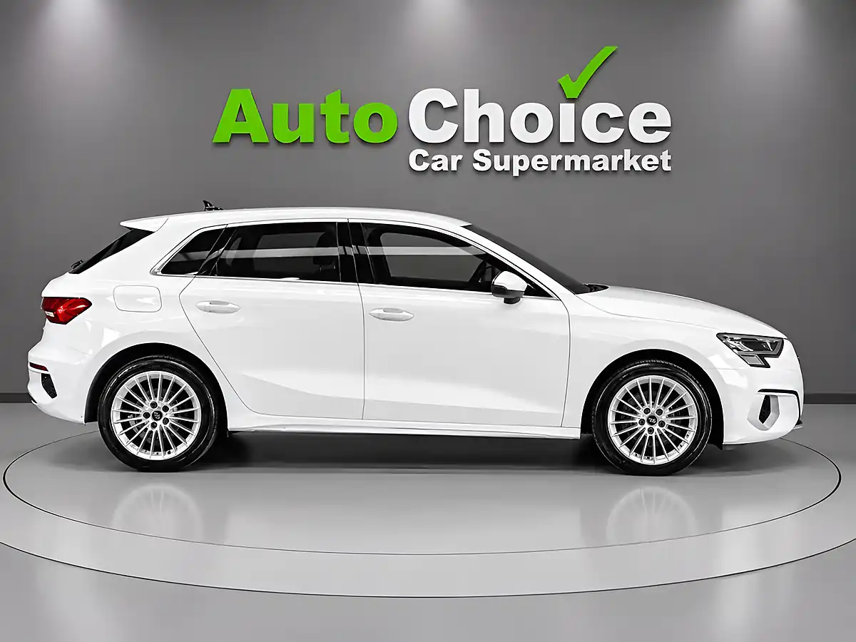 Used 2021 Audi A3 Sport White - Interior and Exterior details 8