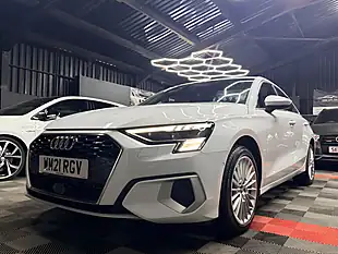 Used 2021 Audi A3 Sport White - Interior and Exterior details 14