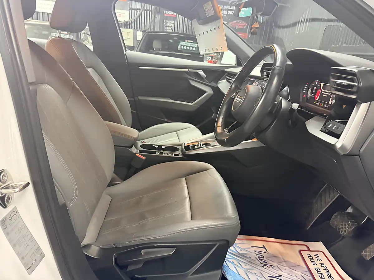 Used 2021 Audi A3 Sport White - Interior and Exterior details 15