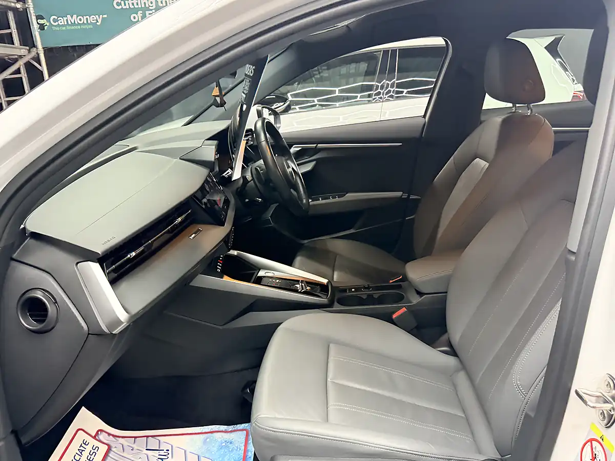 Used 2021 Audi A3 Sport White - Interior and Exterior details 18