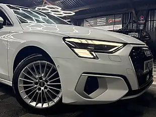 Used 2021 Audi A3 Sport White - Interior and Exterior details 2