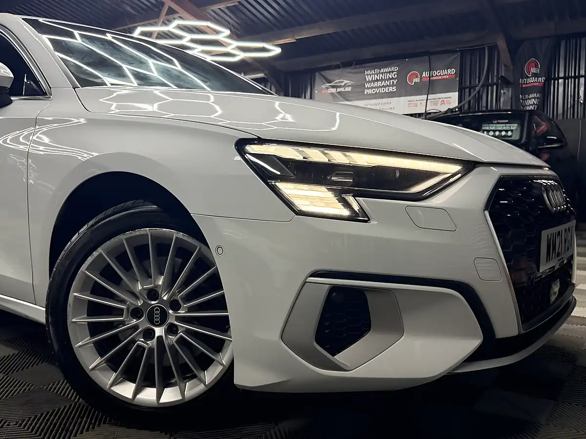 Used 2021 Audi A3 Sport White - Interior and Exterior details 2