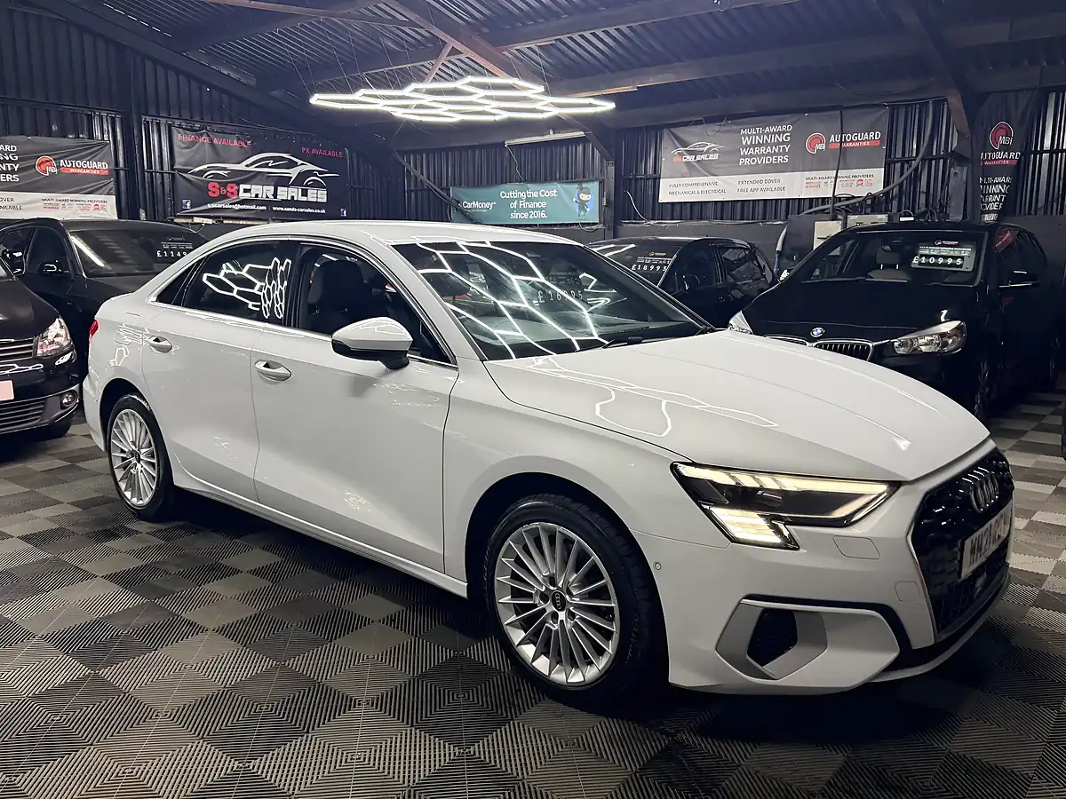 Used 2021 Audi A3 Sport White - Interior and Exterior details 5