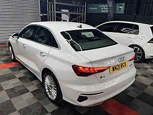 Used 2021 Audi A3 Sport White - Interior and Exterior details 8