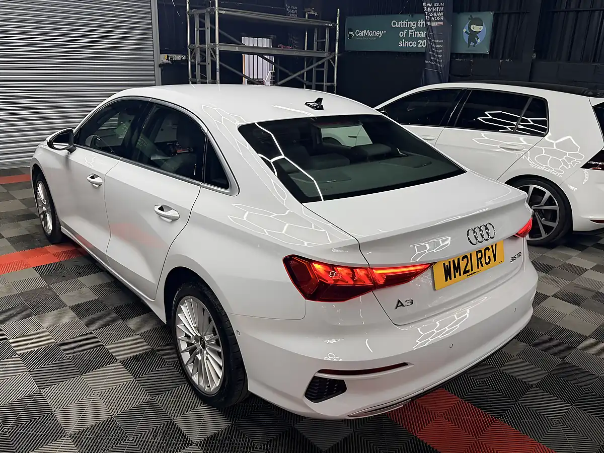 Used 2021 Audi A3 Sport White - Interior and Exterior details 8