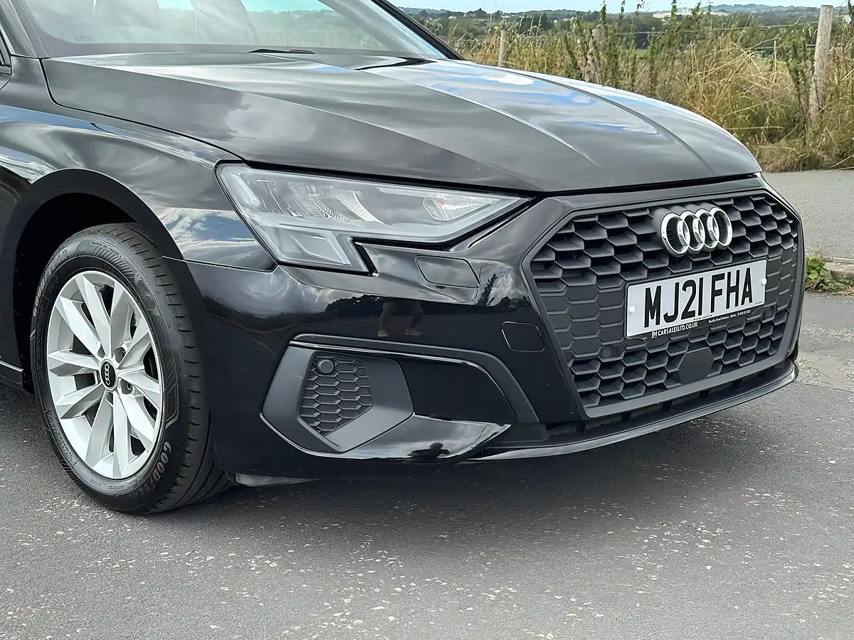 Used 2021 Audi A3 Technik Brilliant Black - Interior and Exterior details 10