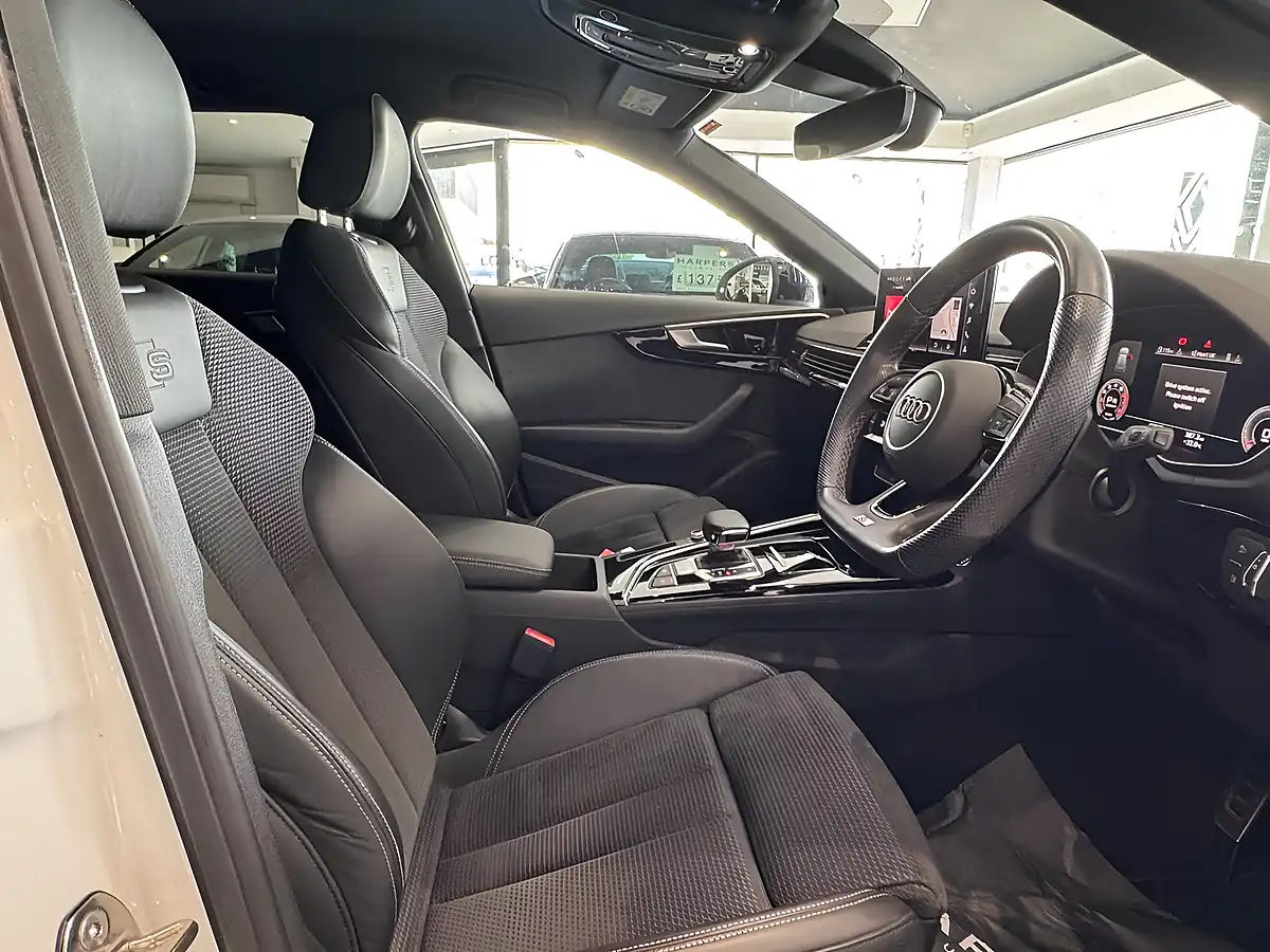 Used 2021 Audi A4 Avant Black Edition White - Interior and Exterior details 12