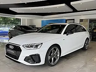 Used 2021 Audi A4 Avant Black Edition White - Interior and Exterior details 3
